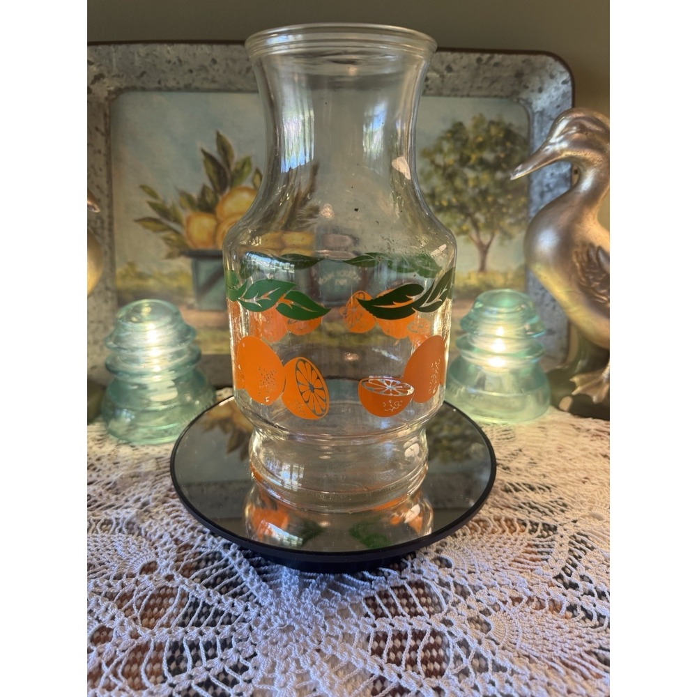 Anchor Hocking Orange Juice Carafe